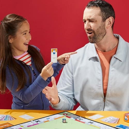 Monopoly Go to Jail Expansion | Add More Fun to Classic Monopoly Game and Play Faster | Ages 8+ | 2-6 Players | 40 Mins. | Family Board Games | Kids thumbnail 11