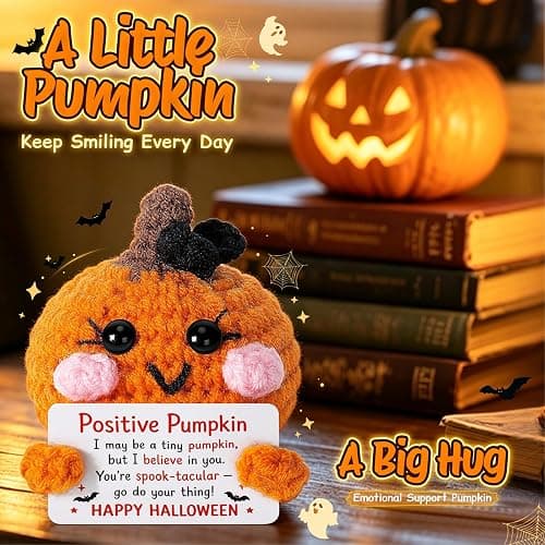 Halloween Gifts for Women & Teen Girls, Cute Boo Basket Stuffers for Women | Halloween Basket for Teenage Girls, Pumpkin Teen Girl Gifts Trendy Stuff for Her Sisters Daughters Friends Teens Adults thumbnail 6