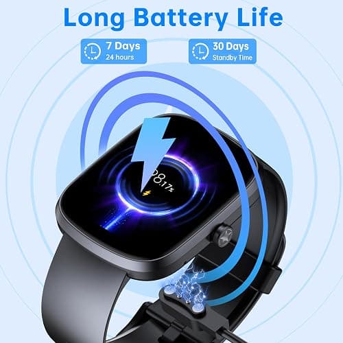 OUKITEL Smart Watch for Men Women, 1.91" HD Smart Watch(Answer/Make Call), Fitness Watch with 140+ Sports Modes, IP68 Waterproof, Heart Rate/Sleep/Spo2 Monitor/Pedometer, Smartwatch for Android iOS thumbnail 8
