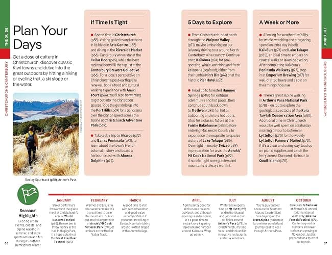 Lonely Planet New Zealand's South Island: Plan the Trip of a Lifetime | Detailed Itineraries & Maps | Insider Tips | Covers Christchurch & Canterbury, Marlborough and more (Travel Guide) thumbnail 14