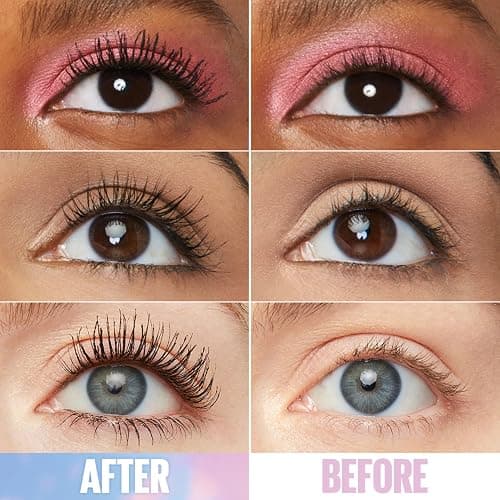 Maybelline Lash Sensational Sky High Washable Mascara Makeup, Volumizing, Lengthening, Defining, Curling, Multiplying, Buildable Formula, Blackest Black, 1 Count - BLACKEST BLACK - 0.24 Fl Oz (Pack of 1) thumbnail 2