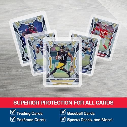 BCW 3x4 Standard Topload Card Holders | 100 Pack | Top Loaders for Cards | Rigid Card Protector | Fits Standard Size Cards Up to 20pt thumbnail 6