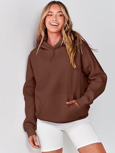 ANRABESS Women Hoodies Oversized Fleece Long Sleeve Comfy Casual Basic Pullover Sweatshirts 2026 Fall Outfits Y2K Clothes thumbnail 2