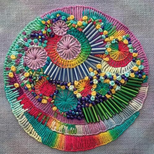 Creative Stitches for Contemporary Embroidery: Visual Guide to 120 Essential Stitches for Stunning Designs (Volume 1) thumbnail 4