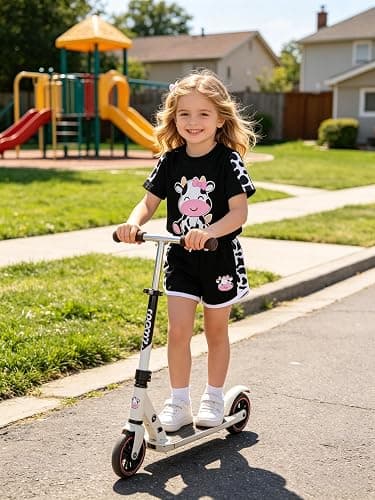 YOUNGER TREE Toddler Infant Baby Girls Summer Outfits Leopard Print Short Sleeve Pocket T-Shirt Tops Pants Clothes Sets thumbnail 3