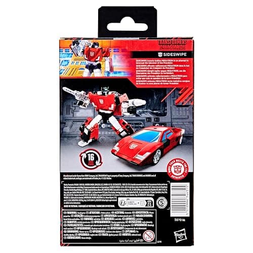 Transformers Studio Series Devastation Sideswipe Action Figure | Transformers Studio Series 5 Inch Action Figure Deluxe Class Exclusive - Devastation Sideswipe thumbnail 5
