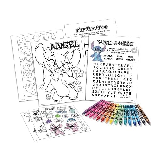 Disney Stitch Kids Ultimate Creative Activity Arts & Crafts Case, 70+ Pieces for Creative Fun with Fan Favorite Stitch, Boys Girls Gift thumbnail 3