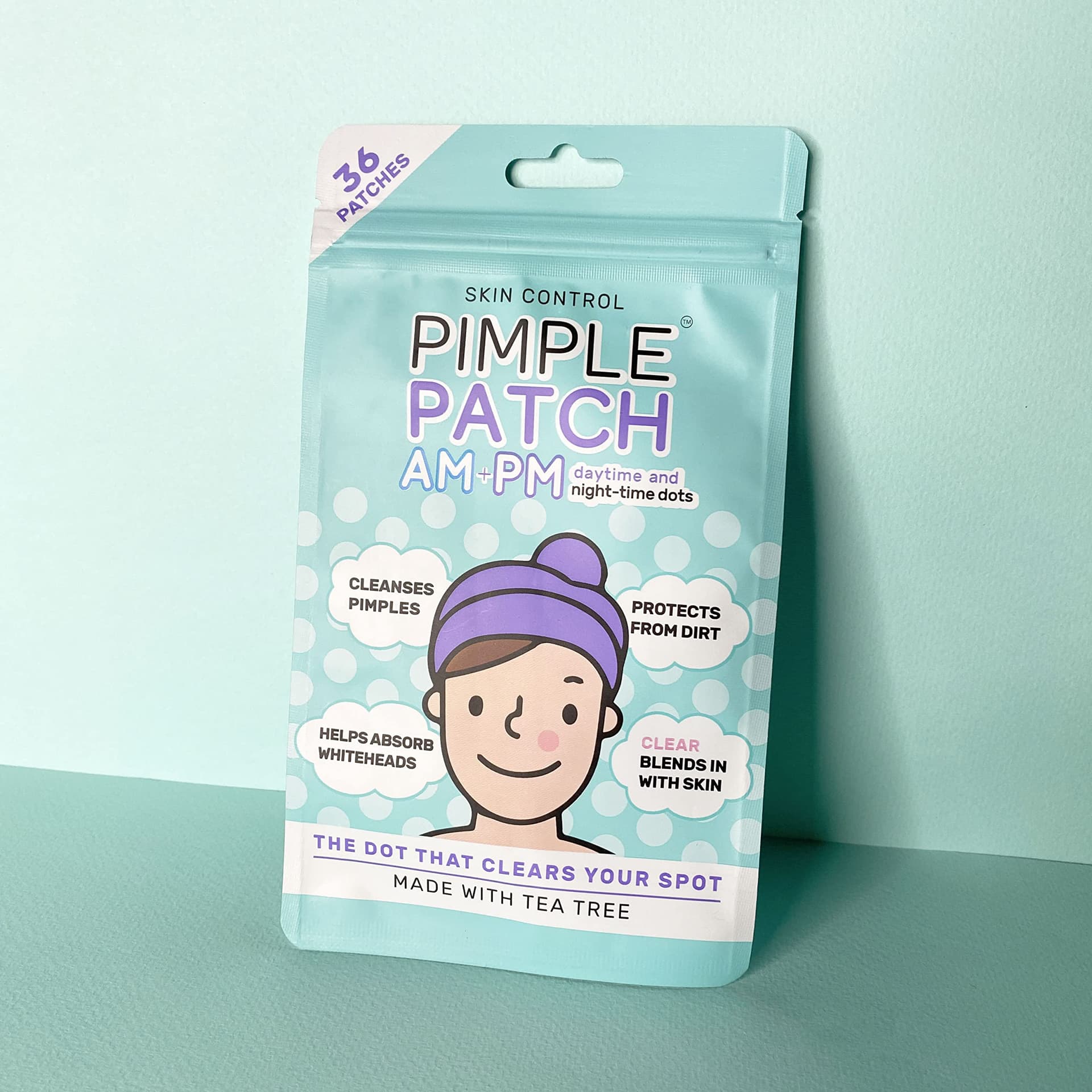 Skin Control Pimple Patch AM and PM Mixed Pack, 36 count thumbnail 3