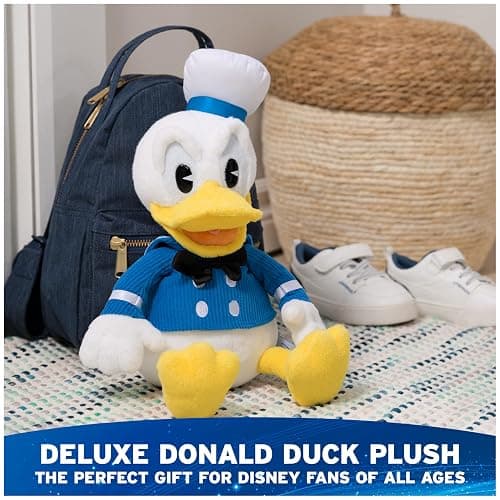 GUND Disney Official Donald Duck Classic Plush, Mickey and Friends, Deluxe Collector Stuffed Animal for Ages 1 and Up, Blue/White, 14” thumbnail 2