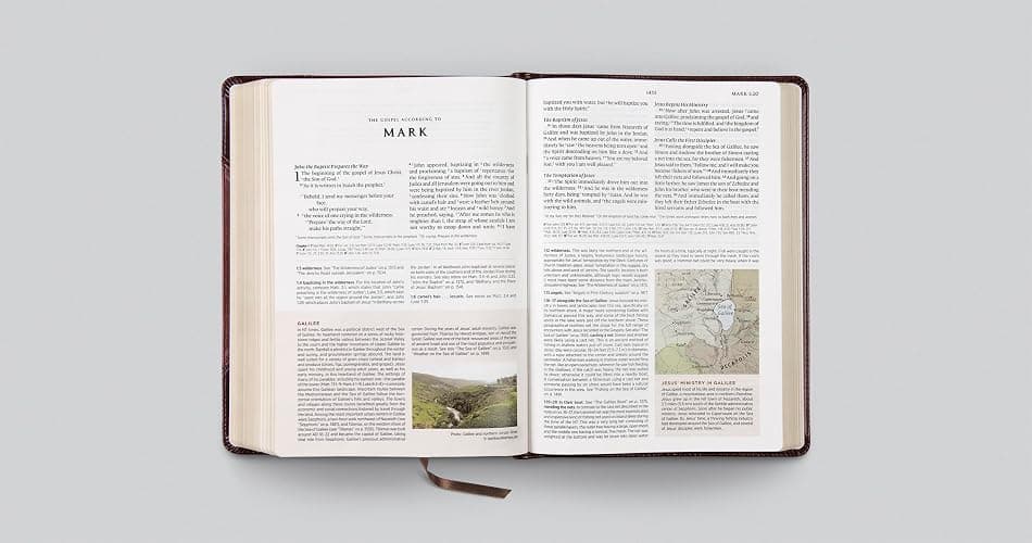 ESV Archaeology Study Bible (TruTone, Brown/Walnut, Portfolio Design): Holy Bible, English Standard Version thumbnail 6