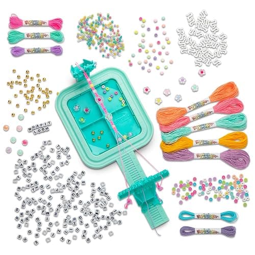 Rainbow Loom: Wrap it Loom Bracelet Maker - DIY Friendship String Bracelet Kit, 600 Beads, 4 Bracelet Styles, Jewelry Crafting Activity, Kids Ages 8+ thumbnail 3