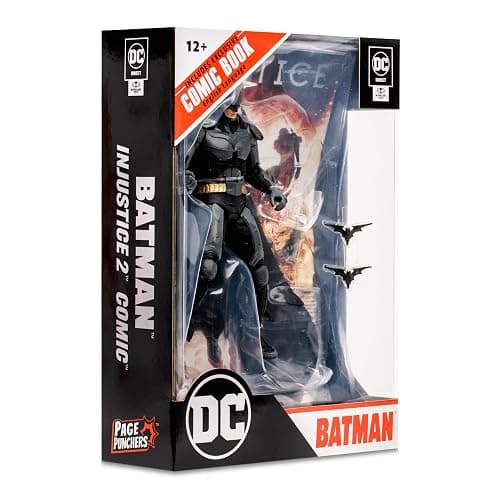 McFarlane Toys - DC Direct Gaming 7IN Figure with Comic - Injustice 2 WV1 - Batman thumbnail 11
