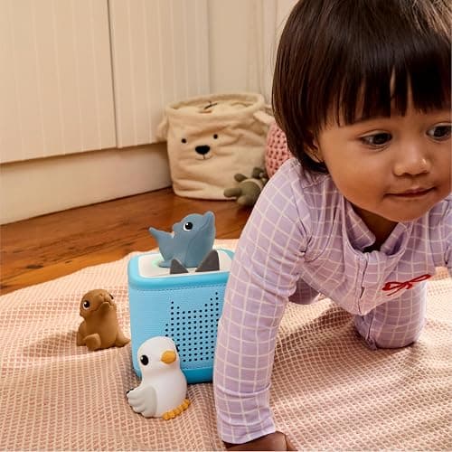 My First Tonies: Ocean Set - Seagull, Seal, and Dolphin Soft and Squeezable Audio Toy Figurines thumbnail 2