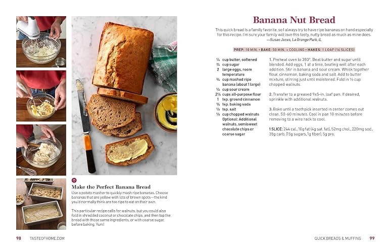 Taste of Home Breads: 100 Recipes for Oven-Fresh Loaves, Rolls, Biscuits, and More - Spiral-Bound, Baking for All Skill Levels (Taste of Home Baking) thumbnail 11