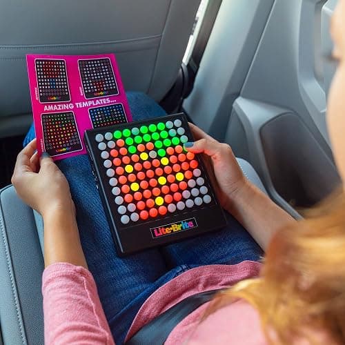 Lite-Brite Touch - Create, Play and Animate - Light Up Portable Stem Sensory Learning Toy, Creative Art Stem Toy for Girls, Boys, Unisex, Toddler, Holiday, Birthday, Gift, Ages 6+ thumbnail 6
