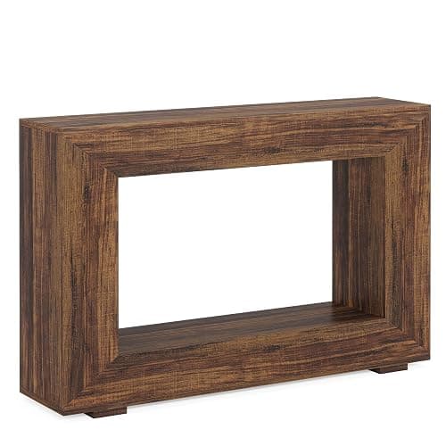 Tribesigns Farmhouse Console Table, 47 Inches Entryway Console Table with Storage, Industrial Hallway Accent Table for Living Room, Entrance thumbnail 7