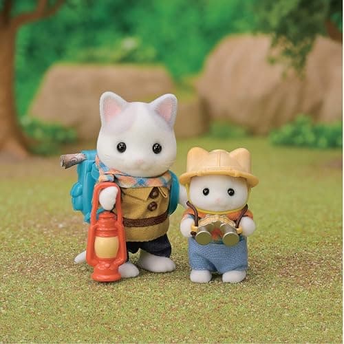 Sylvanian Families - 5763 Hermano y Babé Gato Latte, Vamos a Explorar thumbnail 2