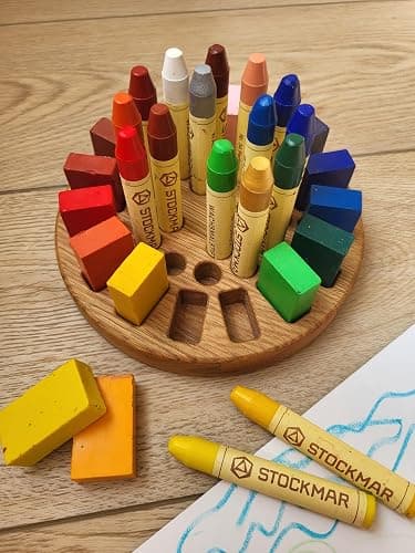Waldorf crayon holder for Stockmar CRAYONS NOT INCLUDED thumbnail 6