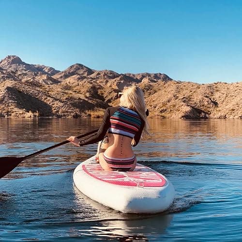 FunWater Inflatable Ultra-Light Stand Up Paddle Board for All Skill Levels with Premium SUP Paddleboard Accessories,Non-Slip Comfort Deck for Youth & Adults thumbnail 8