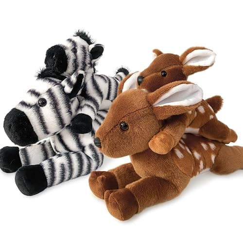 Hideekoog Deer Stuffed Animal for Kids,12 inch Fawn Realistic Animal Plush Toy Lying Down Posture Animals,Plush Deer for Boys Girls Adult Birthday Hug Teaching(L-Deer) thumbnail 5