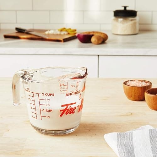 Anchor Hocking Fire-king 16 Oz Glass Measuring Cup thumbnail 2