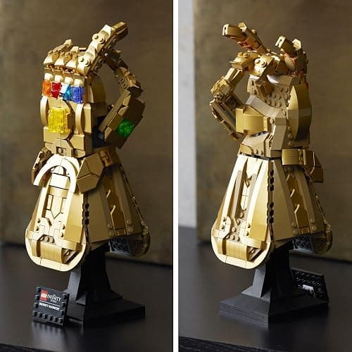 LEGO | Marvel Infinity Gauntlet Building Set for Adults - Avengers Model Kit incl. a Thanos Glove with Infinity Stones - Collectible Gift for Fans - 76191 thumbnail 5