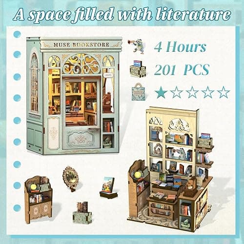 CUTEBEE Book Nook Kit  thumbnail 5