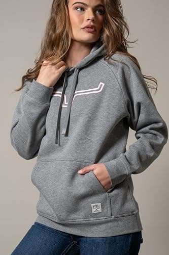 Kimes Ranch Women's Outlier Hoodie Horns Logo Applique Pouch Pocket thumbnail 2