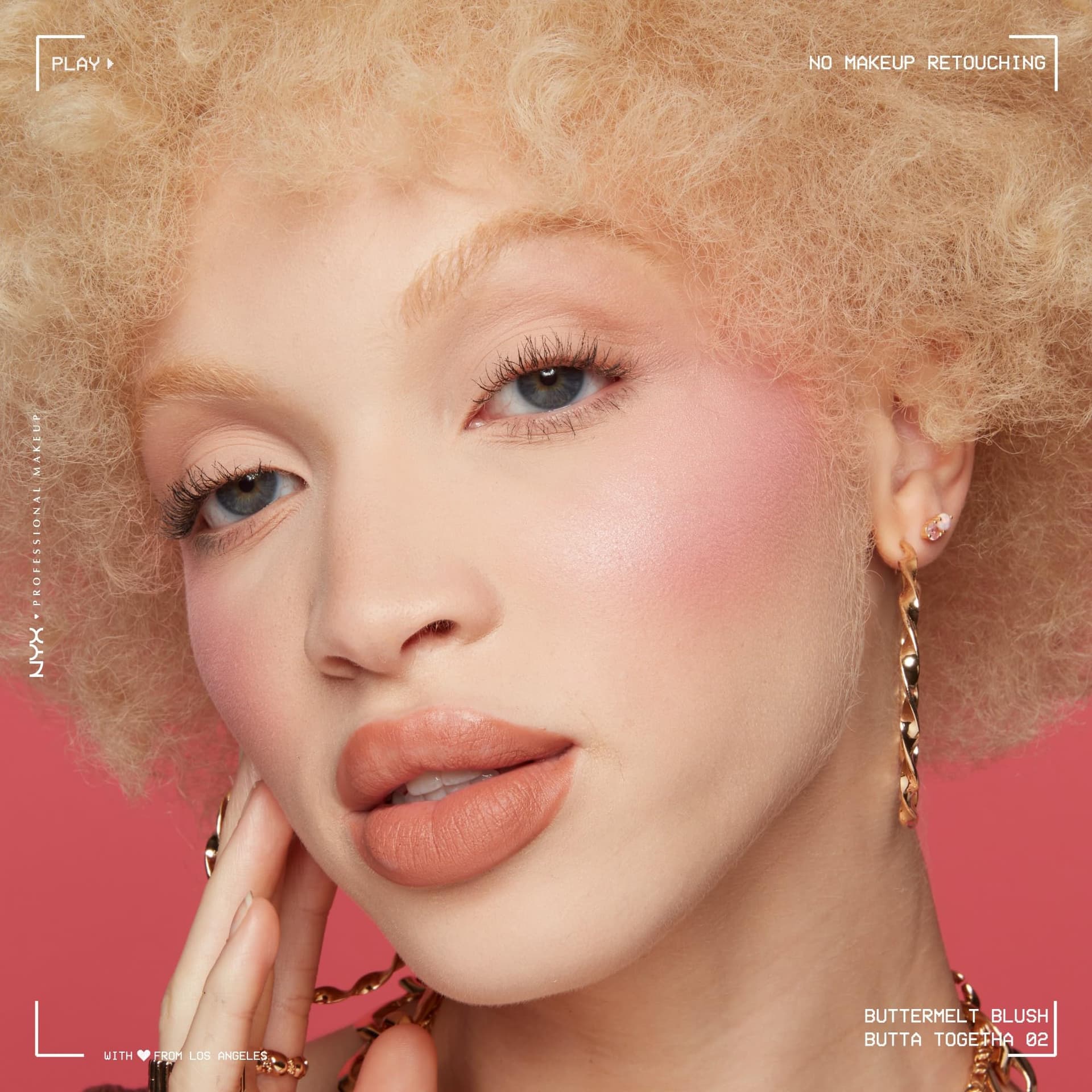 NYX Professional Makeup Buttermelt Blush - All skin types - Enriched with mango, almond and shea butter - Butta Together - 5g thumbnail 9