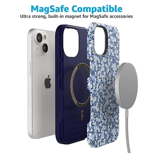 Casely iPhone 15 Case | Picking Daisies | Cottagecore Case | Compatible with MagSafe | Bold Protective Design thumbnail 7
