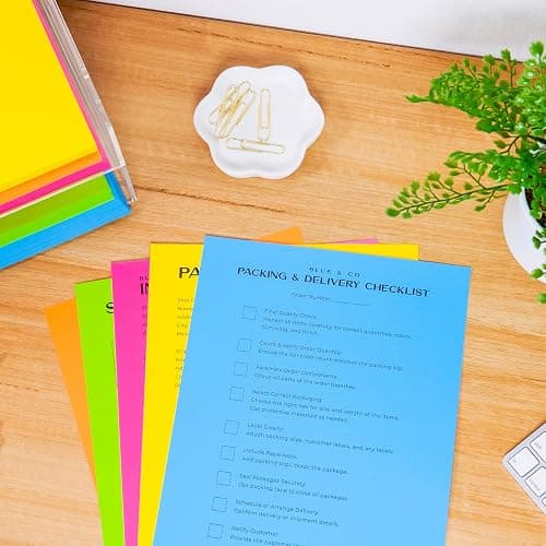 Astrobrights Mega Collection, Colored Paper, "Brilliant" 5-Color Assortment, 625 Sheets, 24 lb/89 gsm, 8.5" x 11 - MORE SHEETS! (91684) thumbnail 2