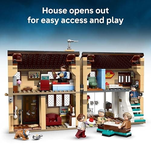 LEGO Harry Potter Privet Drive: Aunt Marge’s Visit Kids Toy - Buildable Book Nook and Room Decor for Boys and Girls, Ages 8+ - Collectible Harry Potter Minifigure - Birthday Gift Idea - 76451 thumbnail 3