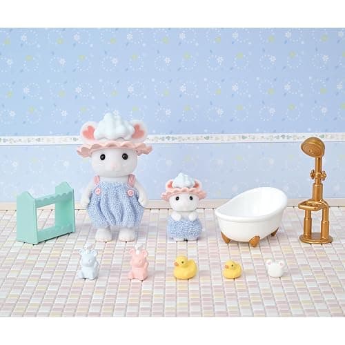 Calico Critters Bath Time Bubble Siblings thumbnail 7