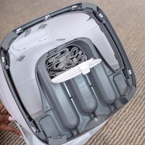Ingenuity Baby Base 2-in-1 Booster Feeding and Floor Seat with Self-Storing Tray - Slate thumbnail 11