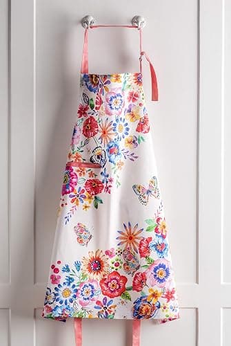 Maison d' Hermine 100% Cotton Apron for women with Pocket Kitchen Chef Apron for Men Cooking Gardening Server Waitress thumbnail 8