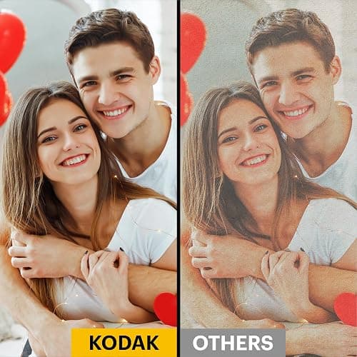 KODAK Mini Shot 3 Retro 4PASS 2-in-1 Instant Digital Camera and Photo Printer (3x3 inches) + 60 Sheets Cartridge Bundle, White - White - 3x3 Camera + 68 Sheets thumbnail 9