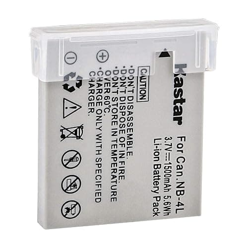 Kastar 1-Pack Battery and AC Wall Charger Replacement for Canon PowerShot SD960 IS, PowerShot SD970 IS, PowerShot SD1000, PowerShot SD1100 IS, PowerShot SD1400 IS, PowerShot TX1, PowerShot ELPH 100 HS thumbnail 2