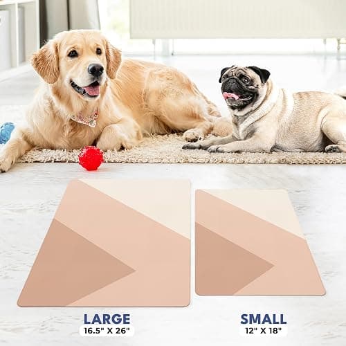 NALALAS Dog Mat for Food and Water, Cat Feeding Mat | Waterproof Dog Bowl Mat | Non-Slip Pet Food Mat for Floors | Pet Mats for Food and Water | Easy to Clean thumbnail 5
