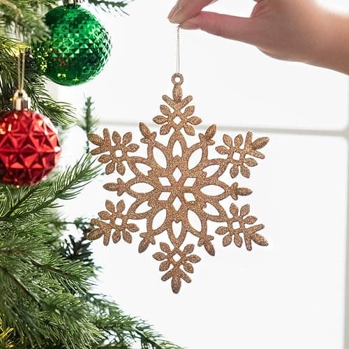 Valery Madelyn Christmas Tree Decorations Ornament Set for Valentines Mardi Gras St Patricks Day, 50ct 2.36 Inches Red Green and Gold Shatterproof Christmas Ball Ornaments Hanging Holiday Party Decor - Red Green Gold thumbnail 5