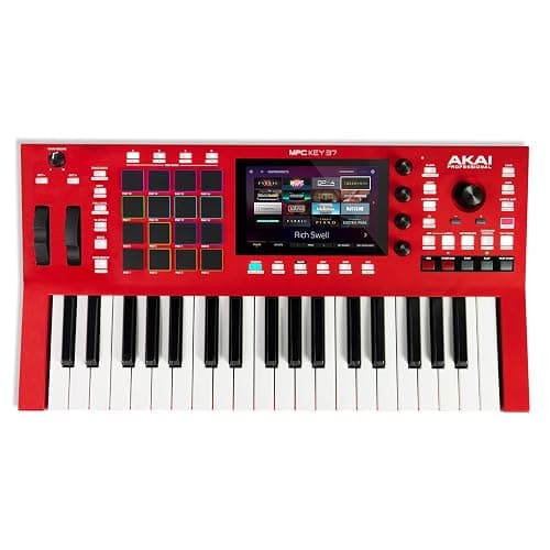 Akai Professional MPC Key 37 Synthétiseur de Production Autonome, Boîte à Rythmes, Clavier MIDI, avec Wi-Fi, Bluetooth, Écran Tactile, Plug-ins et Intégration Native Instruments thumbnail 15