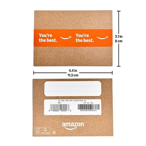 Amazon Physical Gift Card | Mini Envelope - Thank You thumbnail 4