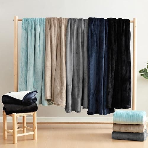 EHEYCIGA Heated Throw - Heating Blanket with 9 Levels & 10 Hr Auto Off, Soft Cozy Sherpa Blanket, 50 x 60 Inches thumbnail 2