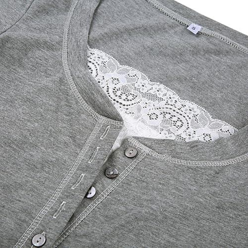 Women Fairy Grunge Shirts Y2K Fall Tops Long Sleeve Lace Trim Tee | Teen Girls Vintage Slim Blouse Cute Aesthetic Clothes thumbnail 5