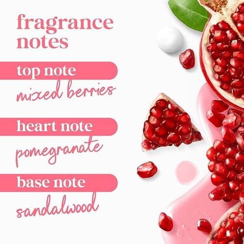 Dove Body Wash with Pump Rejuvenate Pomegranate & Hibiscus for 24hr Lotion-Soft Skin Moisturizing Skin Cleanser with No Sulfates No Parabens 30.6 Oz thumbnail 2