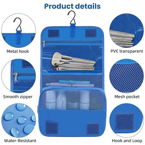 BAGAIL 6 Set/8 Set/10 Set Packing Cubes Various Sizes Packing Organizer for Travel Accessories Luggage Carry On Suitcase thumbnail 4