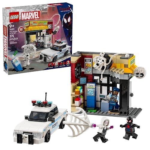 LEGO Marvel Spider-Verse Miles Morales vs. The Spot Building Toy Set - Marvel Superhero Toy for Kids, Boys and Girls, Ages 9+ - with 4 Minifigures - Gift Idea for Birthday - 76311 - Image 1