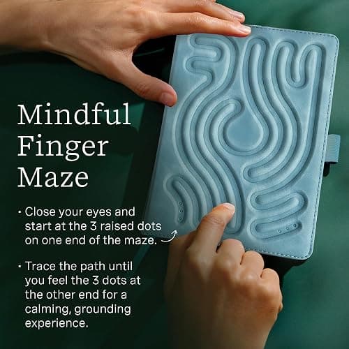Lifelines Writing Wellness Gift Set - Aromatherapy & Sensory Immersion | Scented Writing Set Includes Finger Maze Sensory Journal, 3 Scented Stacking Highlighters & 2 Lava Gel Pens thumbnail 3
