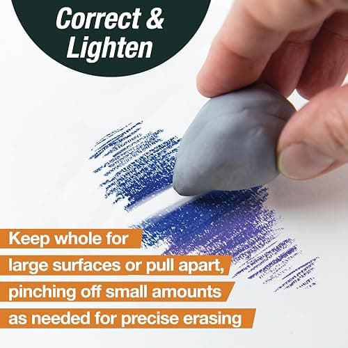 FABER-CASTELL Gomme modélable mie de pain Art Eraser grise thumbnail 8
