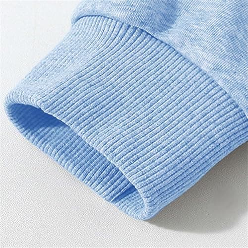 Girls Boys Hoodies Casual Long Sleeve Solid Sweatshirt Oversized Loose Pullover Tops with Pocket Fall Winter Clothes thumbnail 3