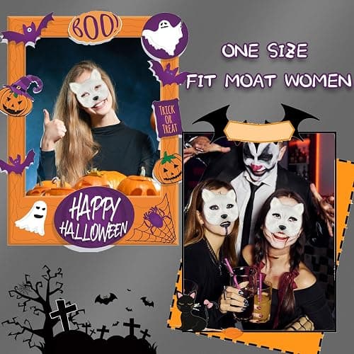 IncreDecor Cat Fox Mask and Tail Set Cat Therian Paws Masks Halloween Animal Fox Tails Wolf Costume Accessory thumbnail 6